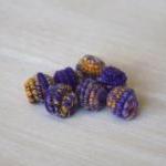 Handmade Brass-fiber Beads For Artisan Jewelry..